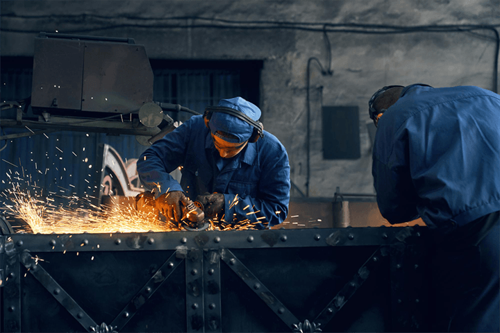 A-welder-welding -machine